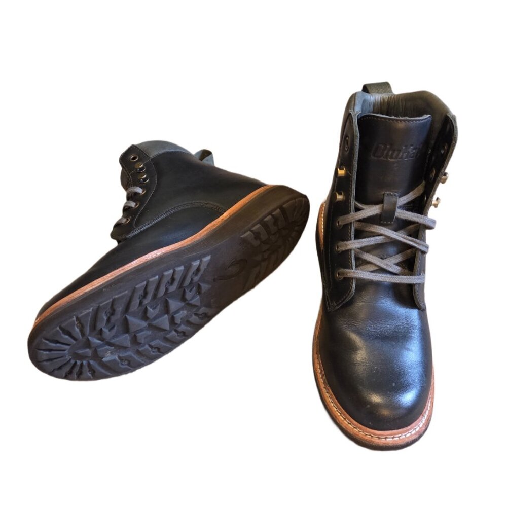 OluKai Kīlākila (Kilakila) Waterproof Leather Boots – Men’s Size 7 (EUR 40)